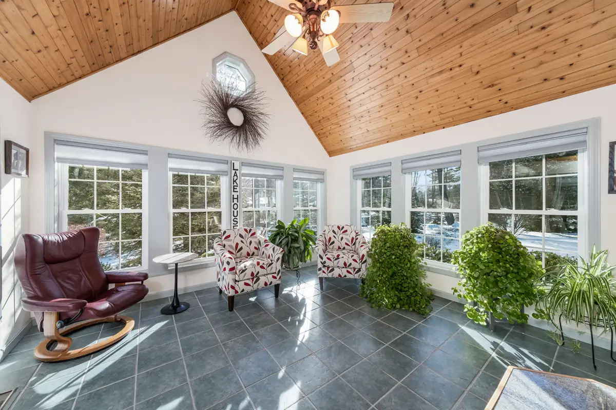 Interior space built as an addition or remodel.